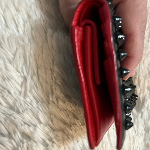 Christian Louboutin Black Stud bifold wallet - Picture 8 of 15